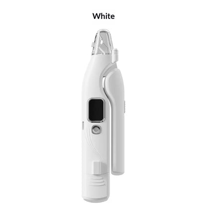 2-in-1 Pet Nail Clipper & Grinder with LED Light – USB-C Rechargeable Nail Trimmer for Cats & Dogs