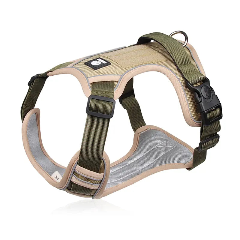 Anti-Pull Reflective Dog Harness – Soft Padded Adjustable Vest for Small, Medium & Large Dogs