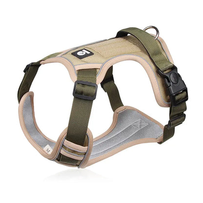 Anti-Pull Reflective Dog Harness – Soft Padded Adjustable Vest for Small, Medium & Large Dogs