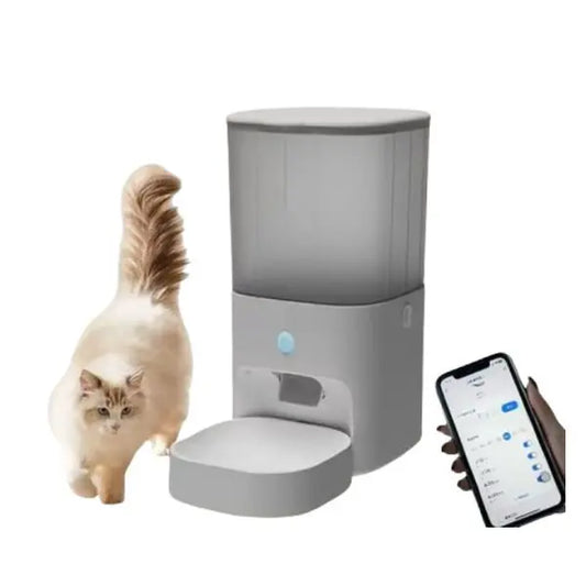 Smart WiFi Automatic Pet Feeder with App Control – Programmable Food Dispenser for Cats & Dogs